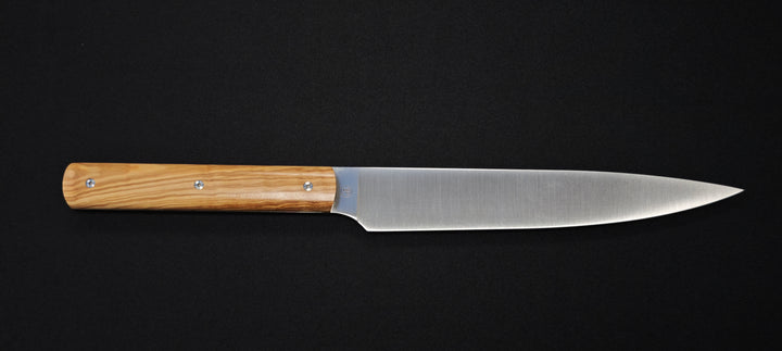 Perceval - Couteau trancheur 20 cm - manche en olivier | 947