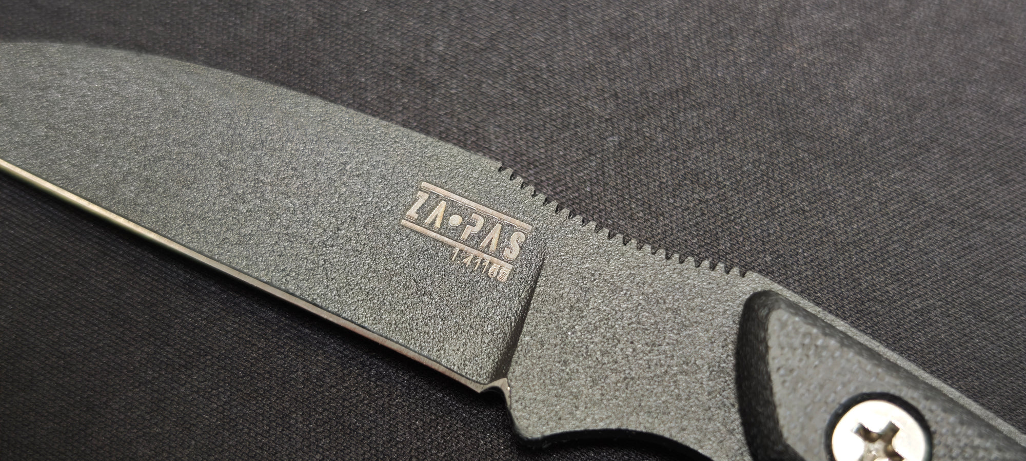 Za-Pas TALON avec lame Wharncliffe revêtement noir