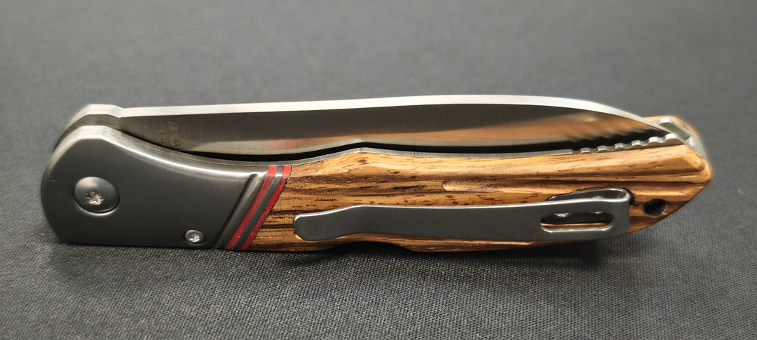 Herbertz Sélection — Couteau Inox Manche Zèbra 11,5 cm