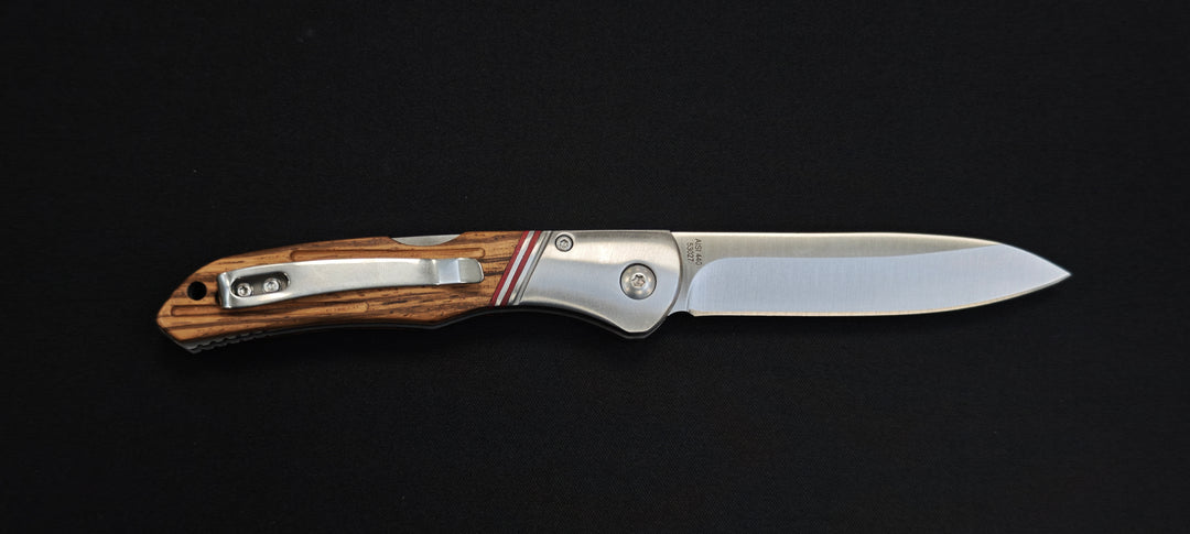 Herbertz Sélection — Couteau Inox Manche Zèbra 11,5 cm