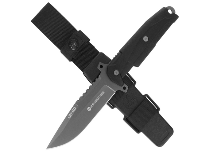 Couteau de combat K25 UH-60 lame fixe 11,7 cm – Réf. 32380