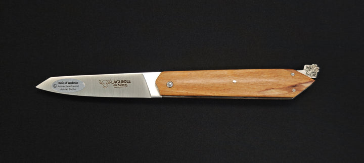 Couteau Pliant Laguiole en Aubrac - Manche Bois d'Aubrac | Réf. L0511