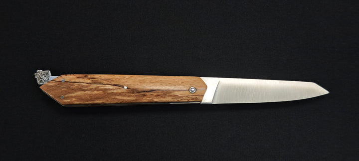 Couteau Pliant Laguiole en Aubrac - Manche Bois d'Aubrac | Réf. L0511