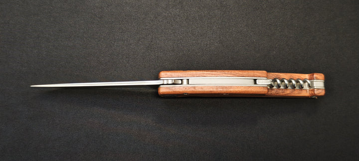 Couteau pliant Le Thiers® 4931V – Claude Dozorme avec tire-bouchon, manche Vallernia