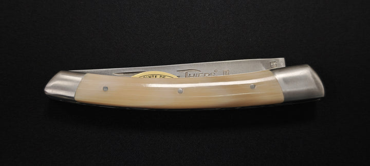 Couteau pliant Le Thiers par le Fidèle - Manche en pointe de corne véritable