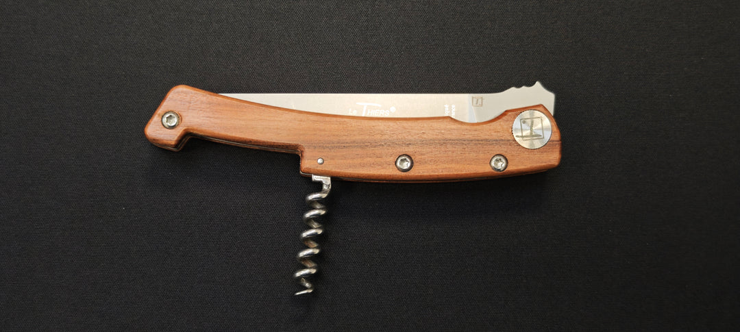 Couteau pliant Le Thiers® 4931V – Claude Dozorme avec tire-bouchon, manche Vallernia