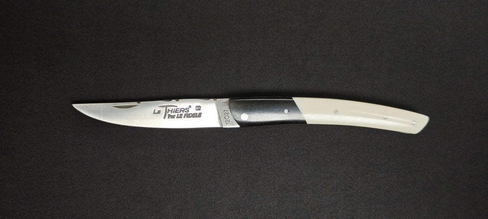 Lame Sandvik 12C27 du couteau Le Thiers Le Fidèle
