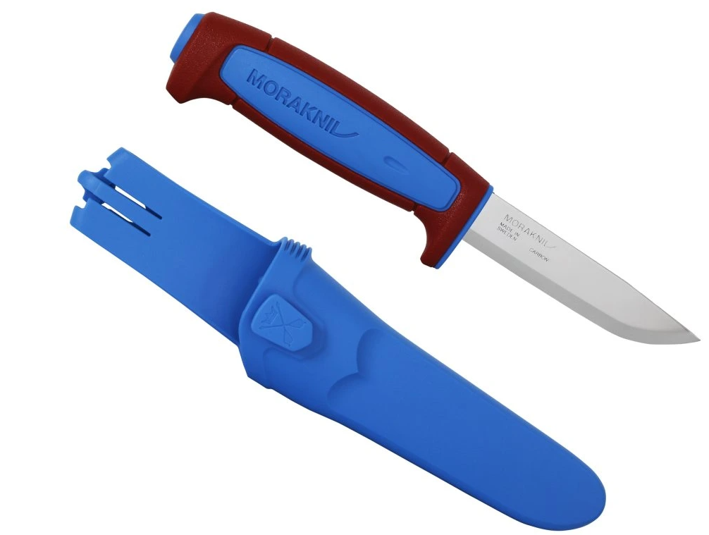 Couteau Morakniv Basic 511 édition 2025 MO14501 – lame fixe Color of the Year 2025 Siljan Blue & Dala Red
