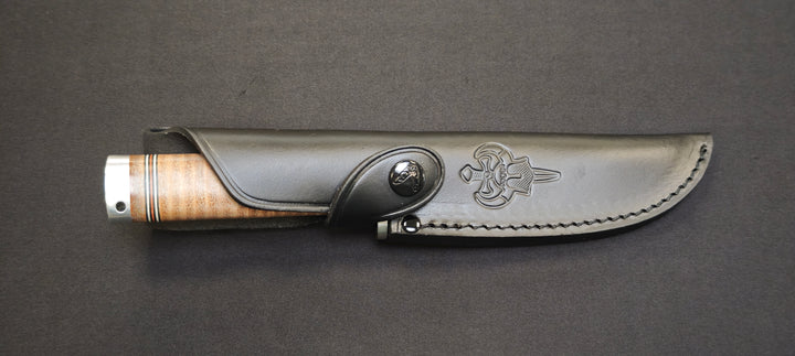Couteau bushcraft Fallkniven NL4 avec étui cuir
