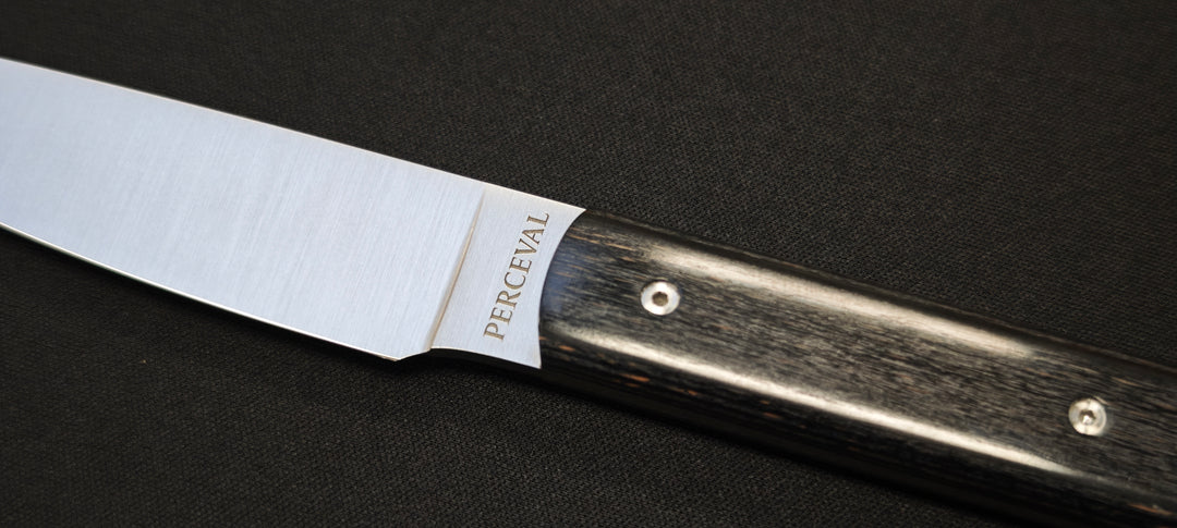 Perceval - Couteau d'office 10cm - manche pakawood | 947