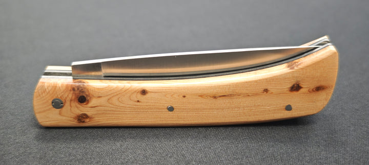 Le Mineur par le Fidèle – Couteau Pliant en Bois de Genévrier | Réf. MINGE