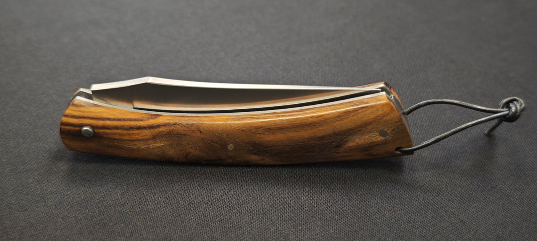 Sauveterre Camembert Couteau de poche pliant en bois de pistachier – Réf. 78109