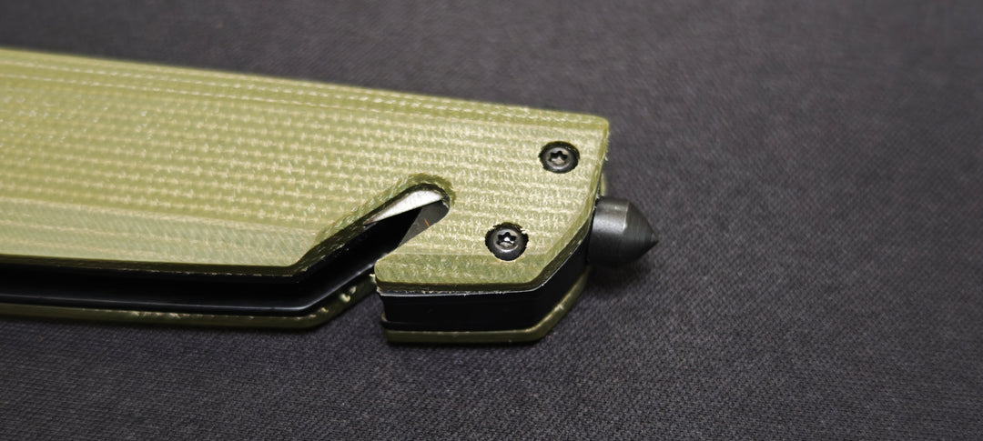 K25 Couteau pliant 25244 micarta army lame 8,7 cm