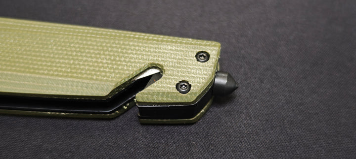 K25 Couteau pliant 25244 micarta army lame 8,7 cm
