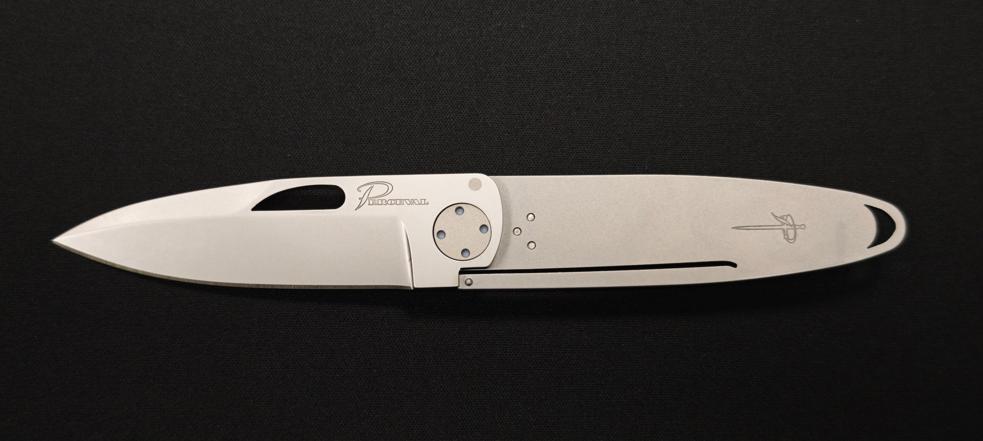 Atelier Perceval T45 – Couteau de poche Ultra-fins, inox Z40