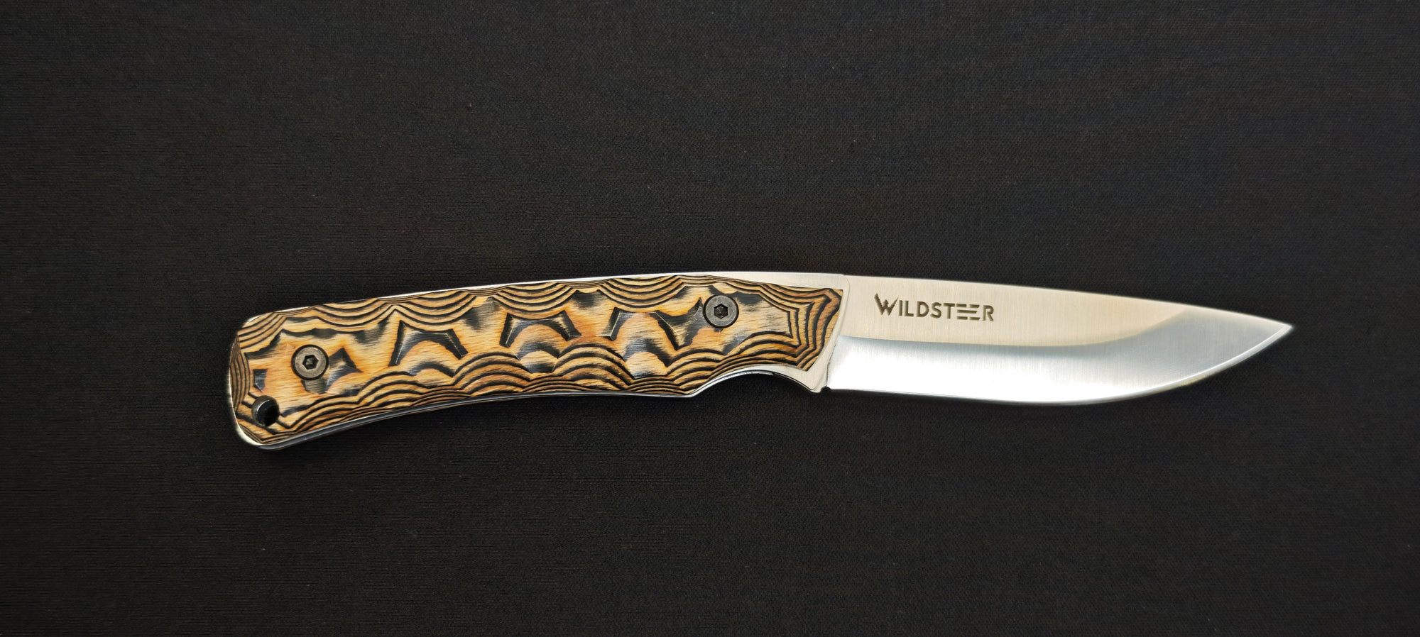 Couteau pliant Wildsteer avec lame Sandvik.-3