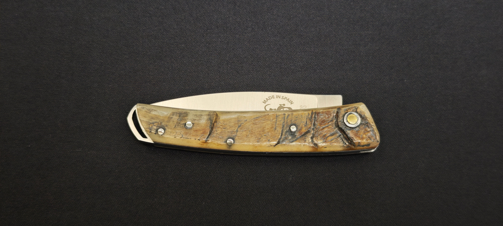 Couteau pliant Salamandra manche corne