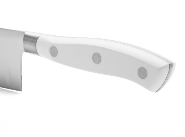 Arcos Couteau Santoku Riviera Blanc 18cm – Lame Forgée NITRUM® & Manche Bactiproof
