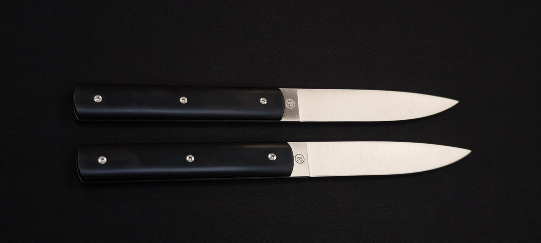 Perceval Coffret Couteaux de Table Noir 2 pcs - manche polyacétal | 947
