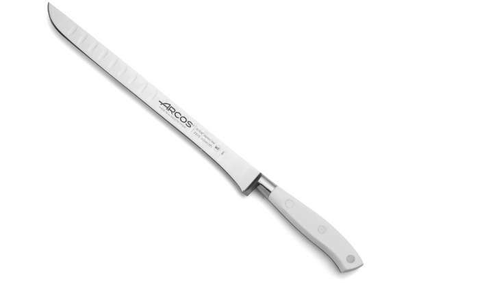 Arcos Couteau à Jambon Riviera Blanc 25 cm – Lame Forgée NITRUM