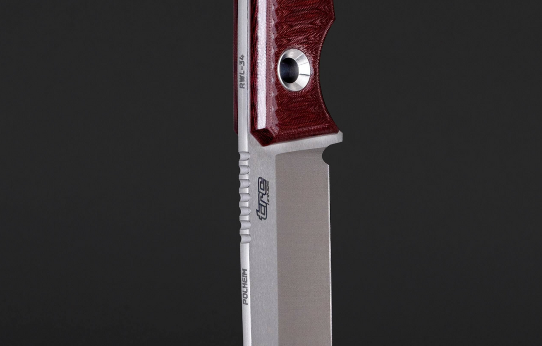 TRC Polheim édition limitée Micarta bordeaux