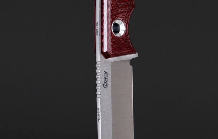 TRC Polheim édition limitée Micarta bordeaux