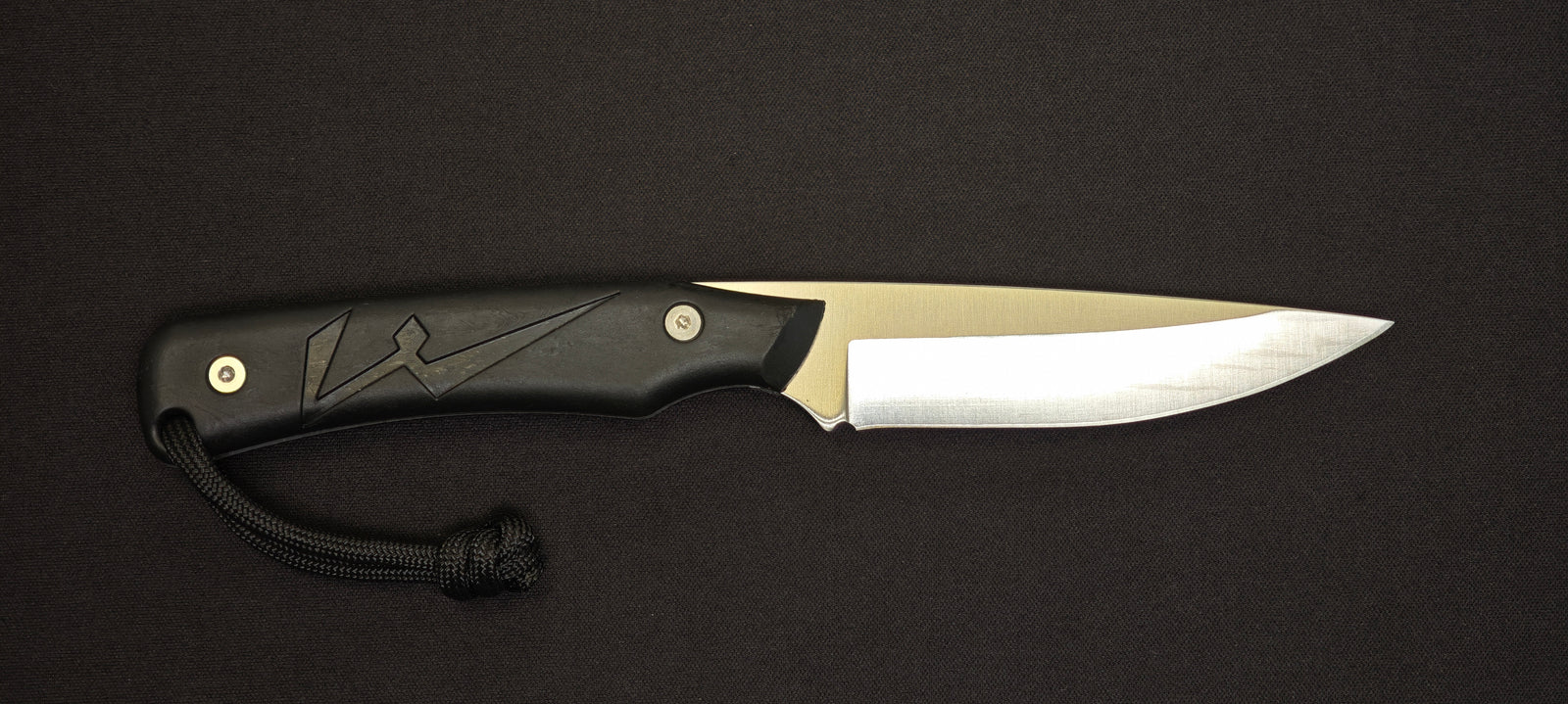Couteau Wildsteer TROLL avec lame brossée Sandvik 14C28N.