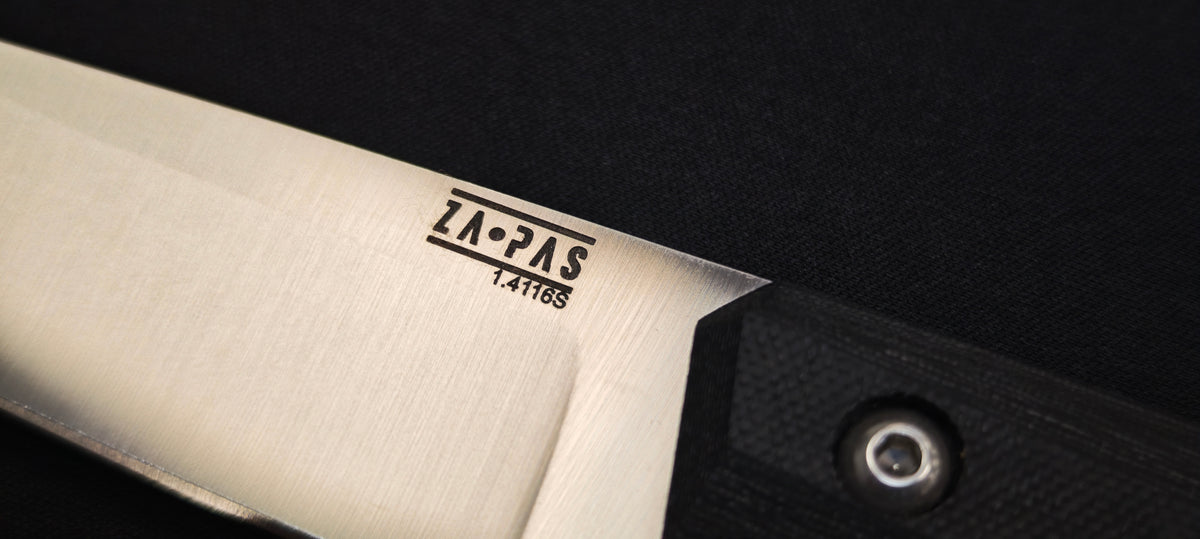 Couteau fixe Za-Pas BE² G10 noir