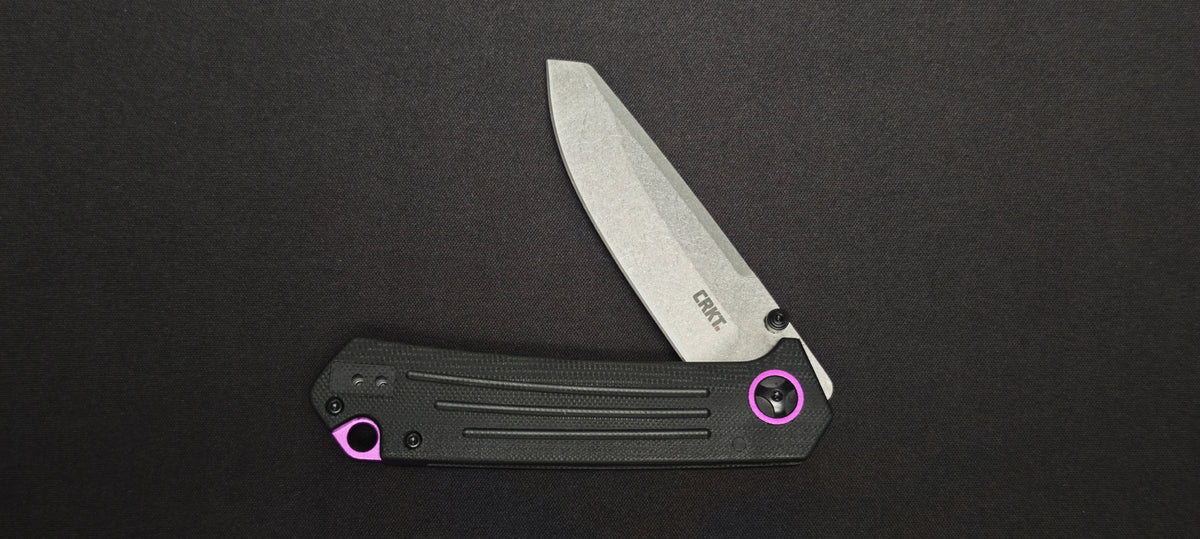 Couteau pliant CRKT Montosa 7115 avec lame en acier 8Cr13MoV.