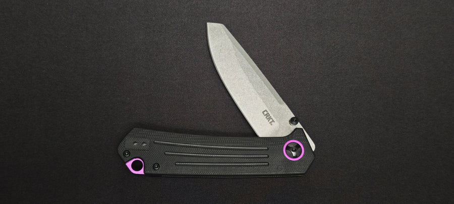 Couteau pliant CRKT Montosa 7115 avec lame en acier 8Cr13MoV.