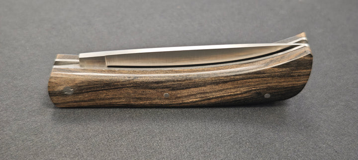 Le Mineur par Le Fidèle – Couteau Pliant en Ébène du Laos Réf. MINEBL