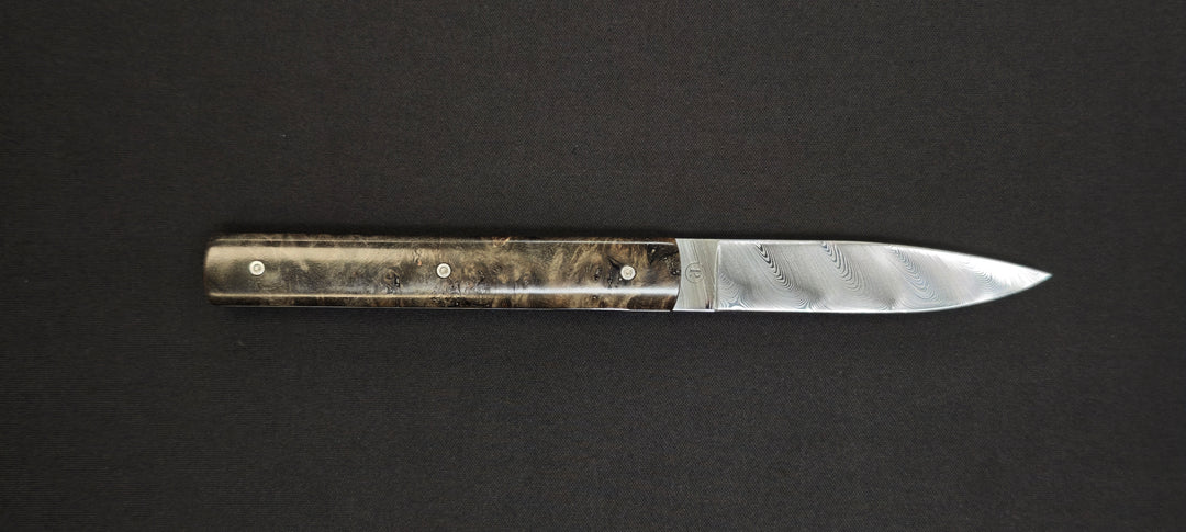 Couteau pliant fabriqué à la main à Thiers par Perceval.