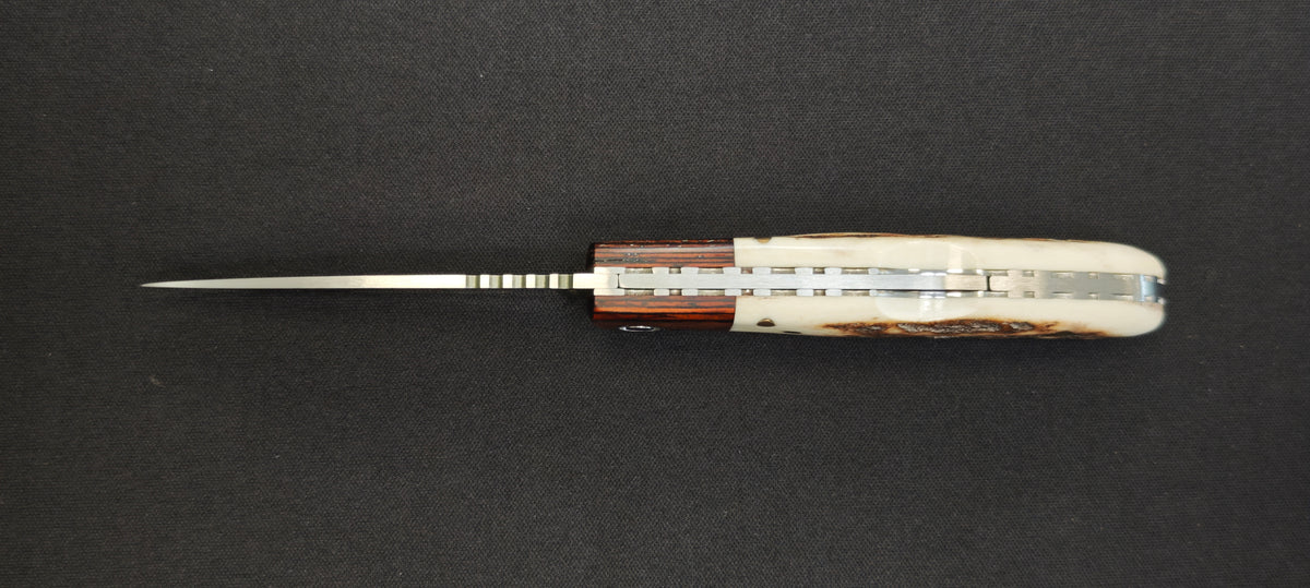 Manche en bois Stamina du couteau Joker NC-124.