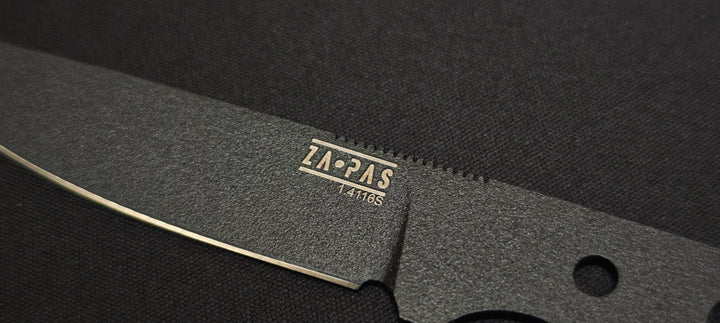 Za-Pas EHO Knife finition noire