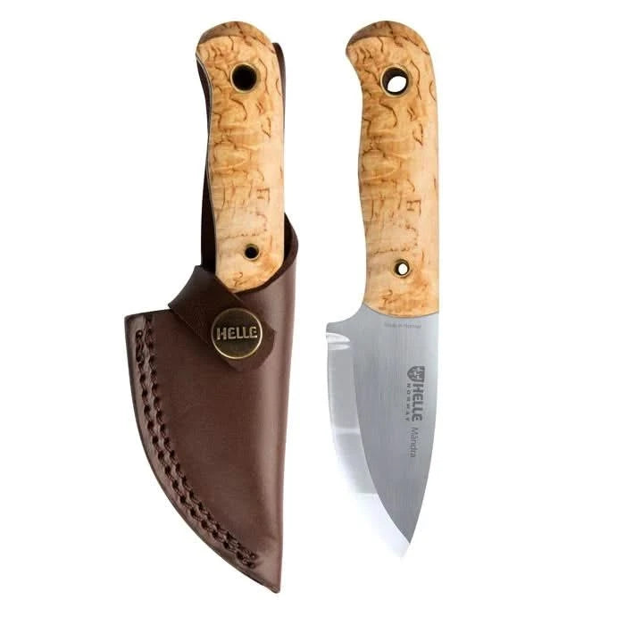 Helle Mandra H620 – Couteau fixe 12C27 69 mm par Les Stroud