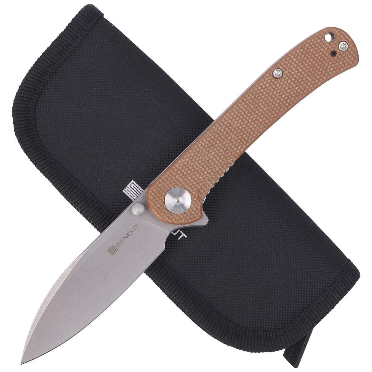 Sencut SA03D Scepter Brown - Coutellerie Marcin