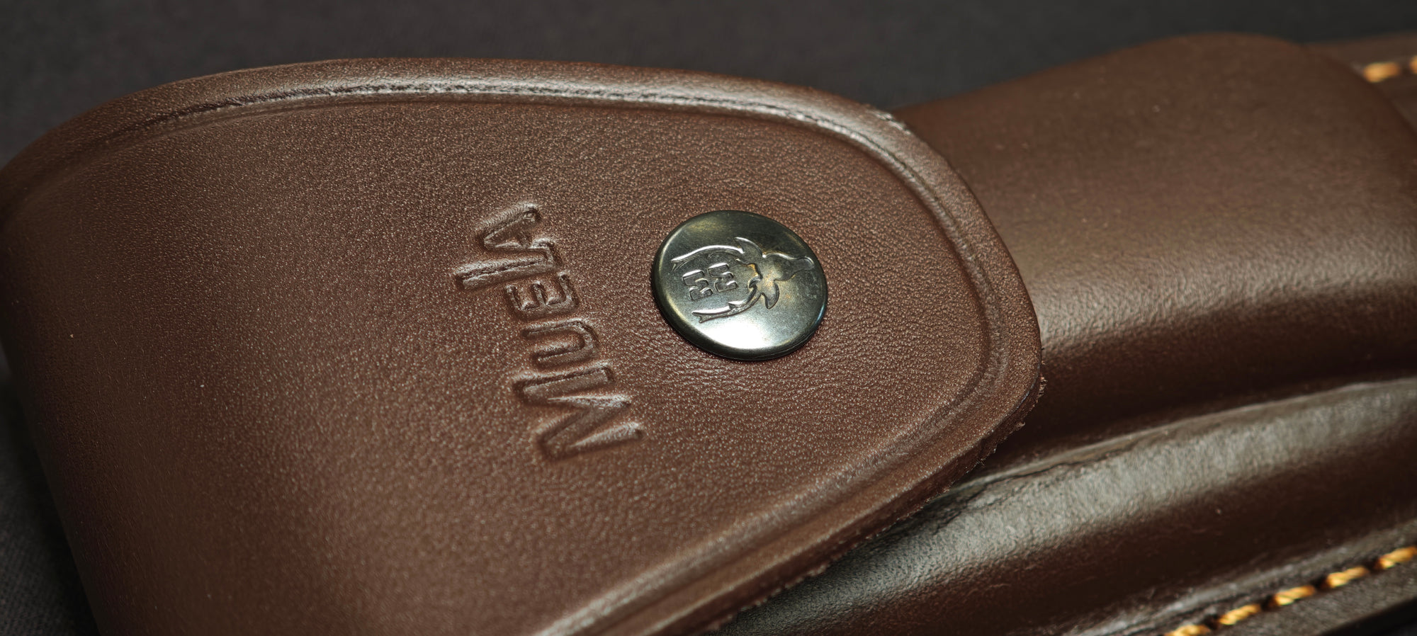 Étui cuir du couteau Muela PG-20R.