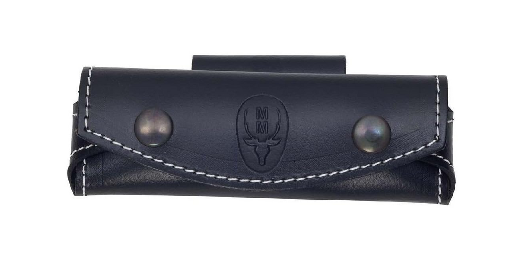 Étui cuir noir Muela F/CART.N – pour couteaux 45×120 mm