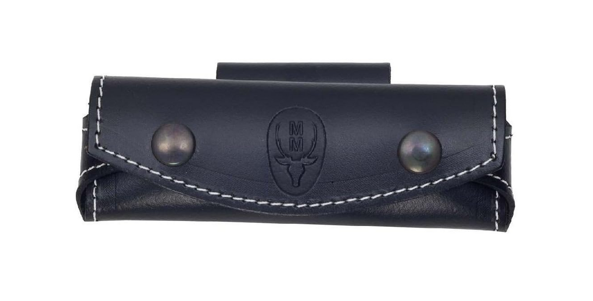 Étui cuir noir Muela F/CART.N – pour couteaux 45×120 mm