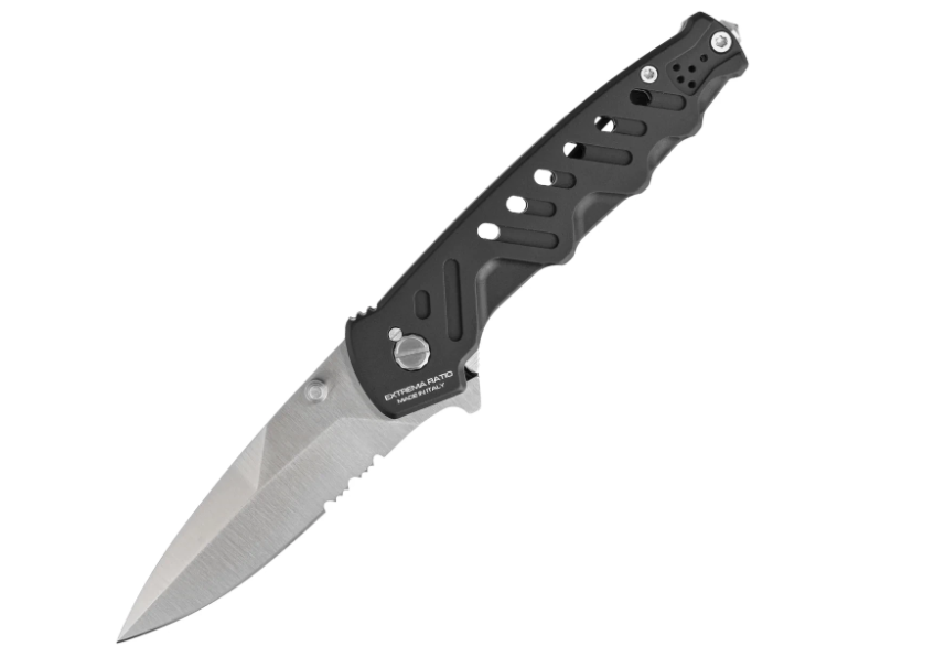 Extrema Ratio 04.1000.0166-SAT-BLK Caimano Nero N.A Satin