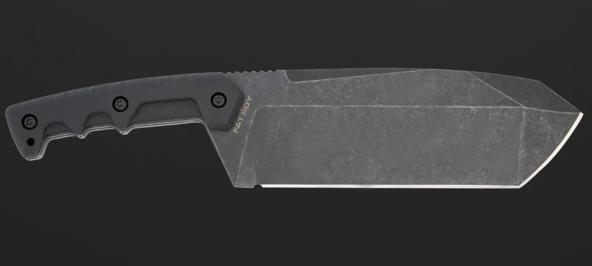 Extrema Ratio 04.1000.0107/DKS-BLK Fat Boy Dark Stone - Coutellerie Marcin