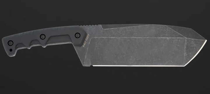 Extrema Ratio 04.1000.0107/DKS-BLK Fat Boy Dark Stone - Coutellerie Marcin