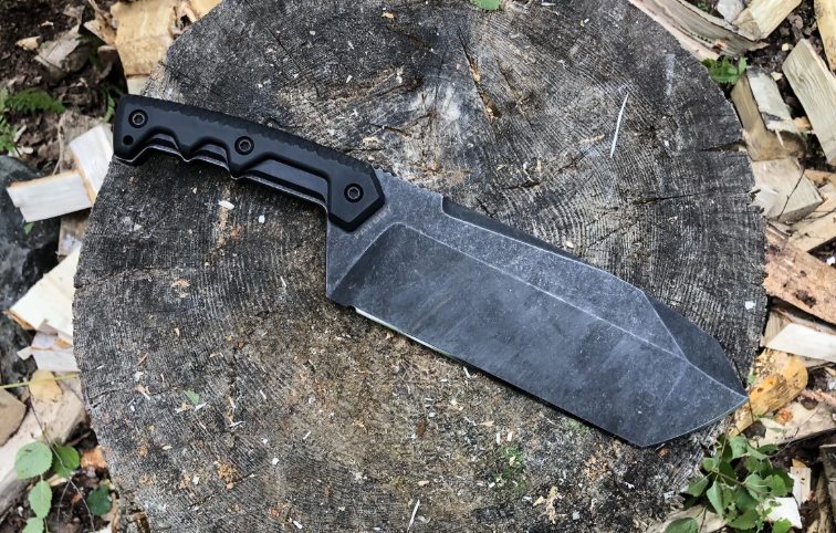 Extrema Ratio 04.1000.0107/DKS-BLK Fat Boy Dark Stone - Coutellerie Marcin