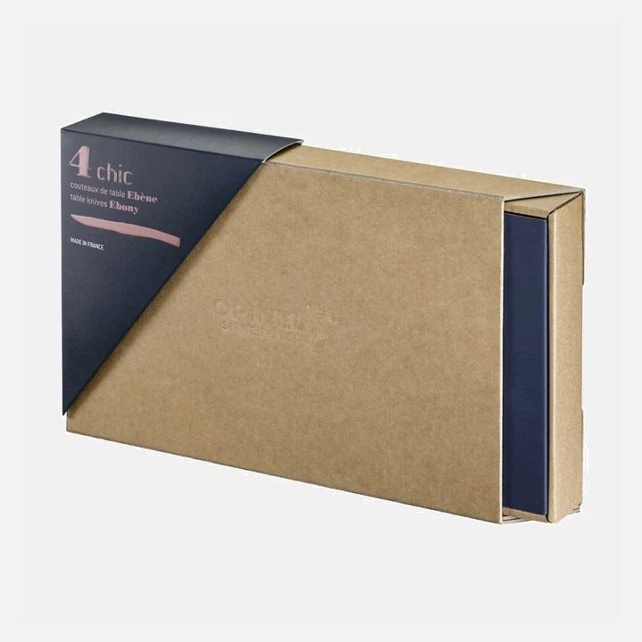 Opinel Coffret Table 4 Chic Ebène