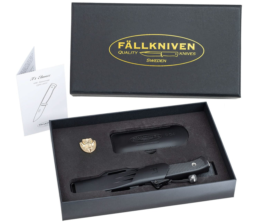 Fällkniven F1anniv Pilot, Elmax 40 Anniversary Set - Coutellerie Marcin