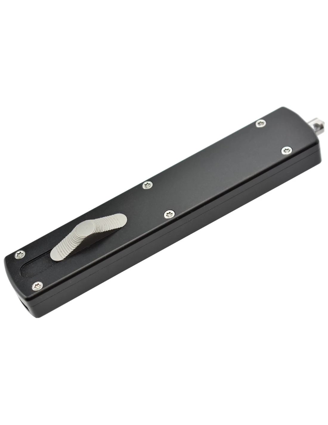 Golgoth G12DT Couteau lame double tranchant acier D2 manche aluminium - Coutellerie Marcin