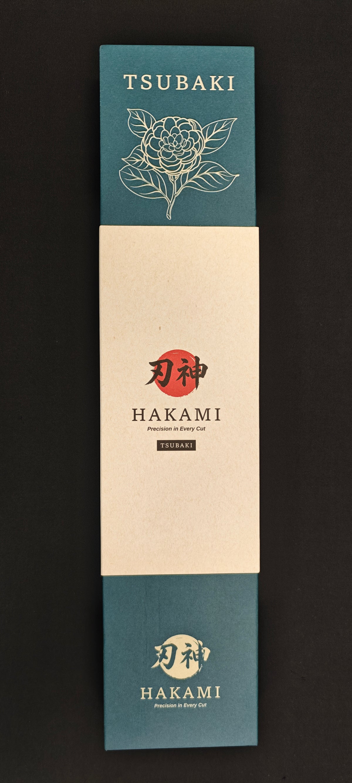 Manche ovale en bois d’olivier naturel du Hakami HATSU4.