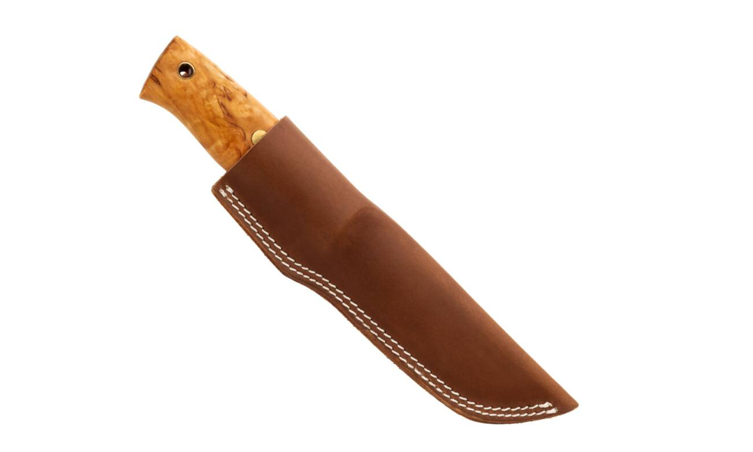 Helle Temagami 14C28N – lame inoxydable 3 mm et dos à 90 degrés