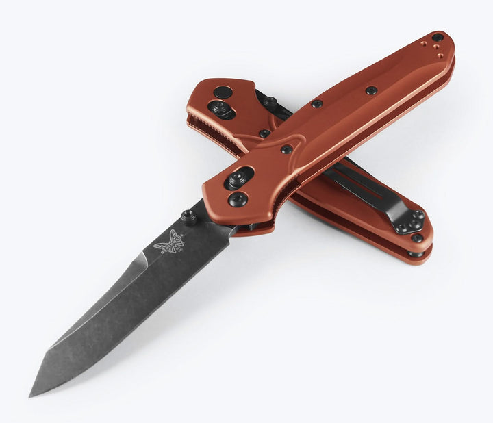 Benchmade 940BK-03 OSBORNE, Burnt Copper Alu - Coutellerie Marcin