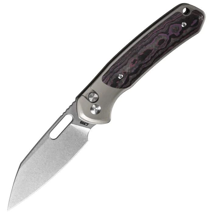 CJRB J1925AT4-PU Aficionado S90V Gris Titane Carbone - Coutellerie Marcin